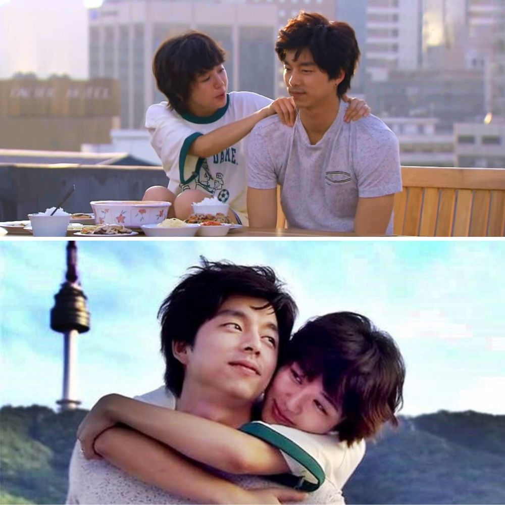 Yoon Eun Hye thực hiện cảnh hôn không có trong kịch bản với Gong Yoo. Ảnh: Netflix