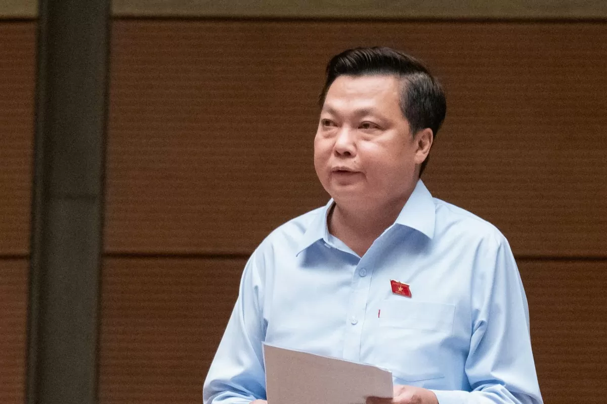 Đại biểu Phạm Hùng Thắng (Đoàn Hà Nam)