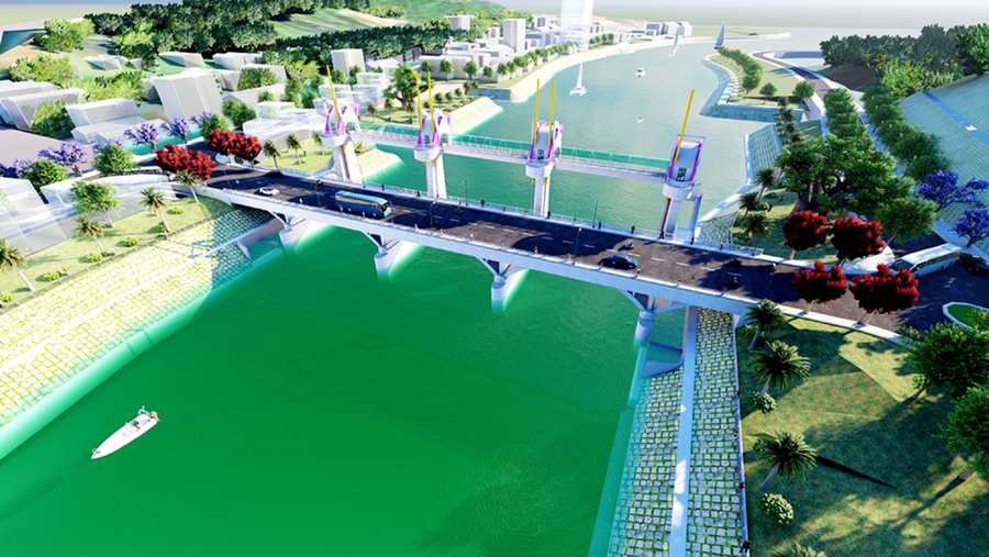 Phối cảnh dự án. Ảnh: Lam Thanh