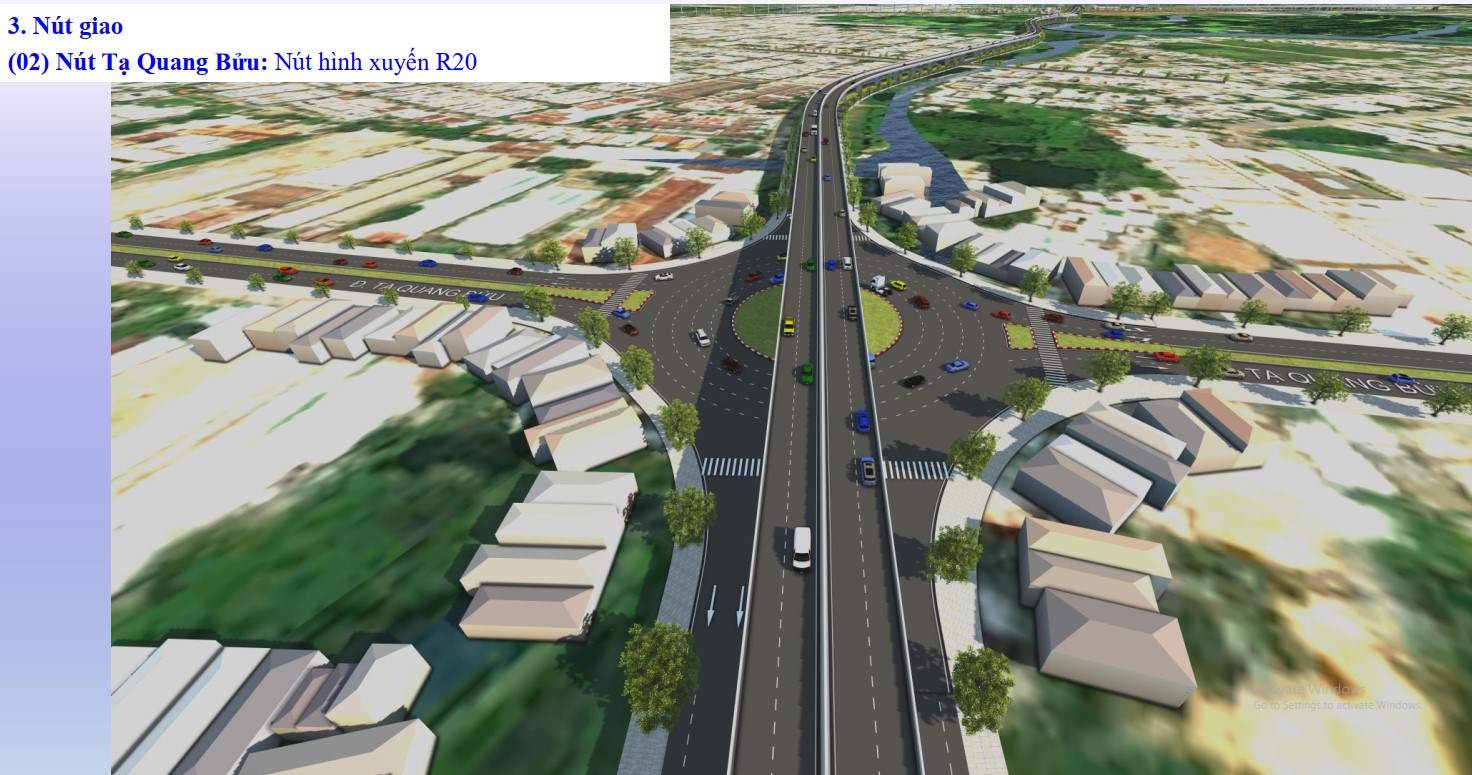 Cầu đường Bình Tiên đi trên cao đoạn qua đường Phạm Thế Hiển (Quận 8). Ảnh: Sở Xây dựng TPHCM