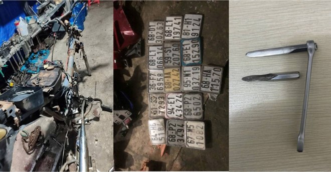Triệt xóa nhóm trộm xe liên huyện ở Kiên Giang
