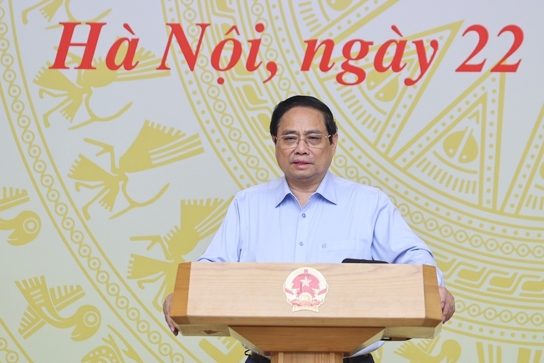 Thủ tướng Phạm Minh Chính phát biểu khai mạc phiên họp - Ảnh: VGP/Nhật Bắc