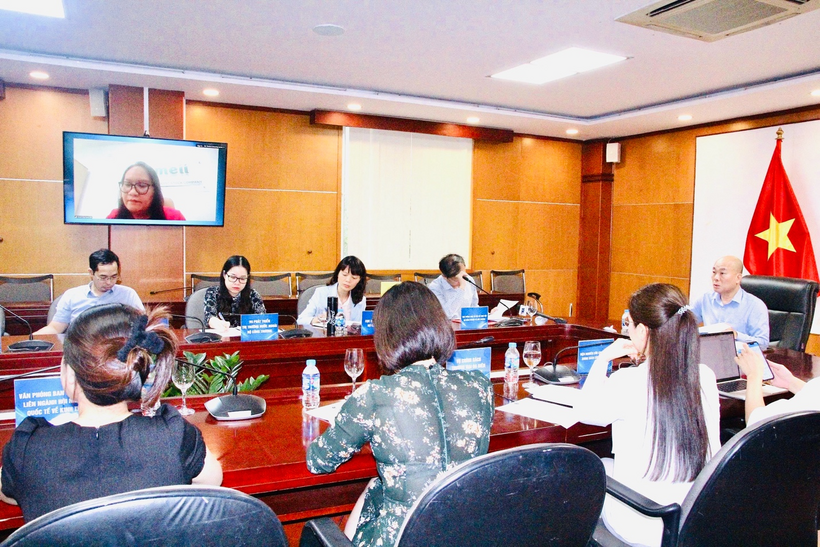 Bà Ngô Thị Thu Hồng, Tổng Giám đốc Công ty Cổ phần AM Việt Nam phát biểu