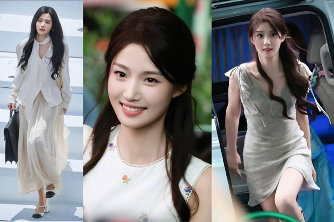 Lư Dục Hiểu được khen tạo hình trong phim Chiết ánh trăng