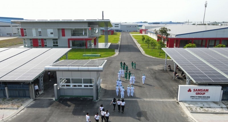 Nhà máy nhân giống, chế biến sâm Ngọc linh của Sam Sam Group tại TP. Đà Nẵng. Ảnh: Hạ Vĩ