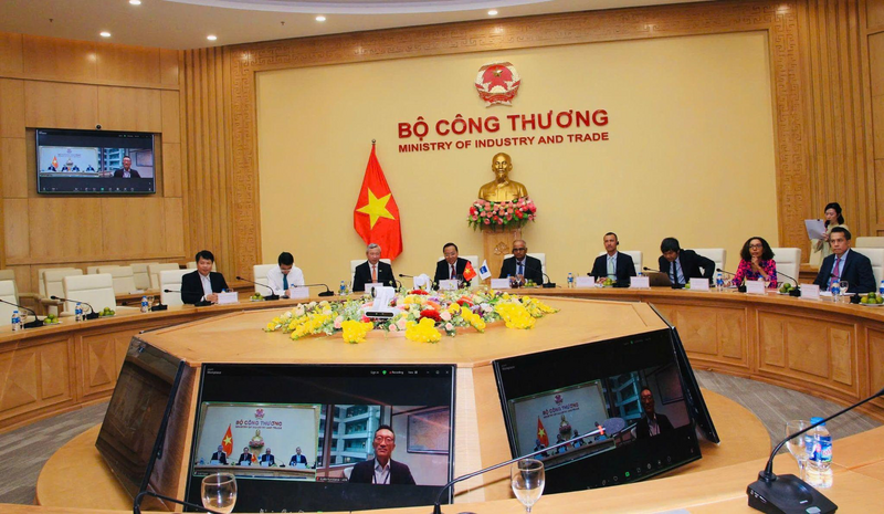 Toàn cảnh buổi lễ ký kết. Ảnh: P.C