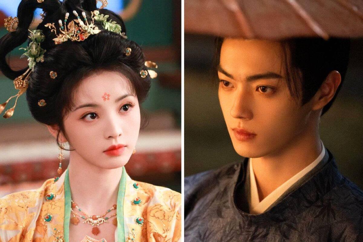 Điền Hi Vi và Hứa Khải đóng vai chính trong bộ phim “Tử dạ quy“. Ảnh: NHà sản xuất