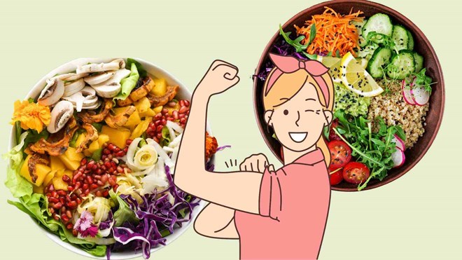 Những dưỡng chất không thể thiếu để duy trì sức khỏe cho phụ nữ ăn chay tuổi 30