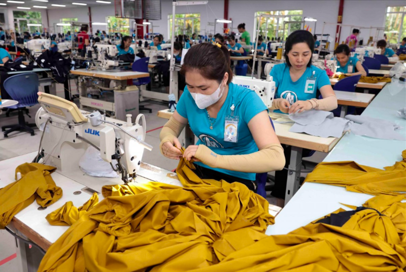 Việt Nam đang tận dụng tốt CPTPP để xuất khẩu hàng dệt may sang Mexico. Ảnh: TTXVN