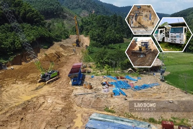 Điểm nghẽn mặt bằng cản trở thi công cao tốc trọng điểm quốc gia