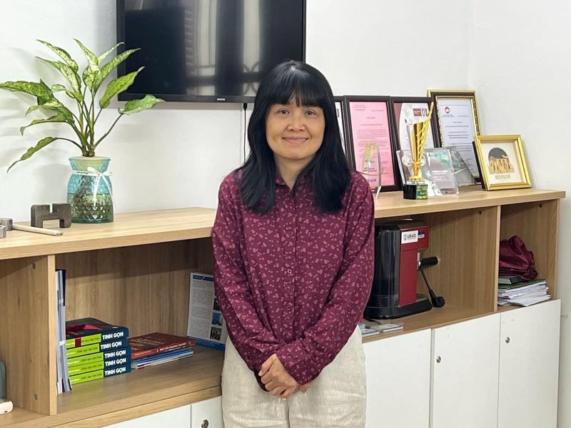 TS. Trương Thị Chí Bình - Phó Chủ tịch, kiêm Tổng Thư ký Hiệp hội Công nghiệp hỗ trợ Việt Nam, Viện Nghiên cứu Chiến lược, Chính sách Công Thương. Ảnh: Lê An