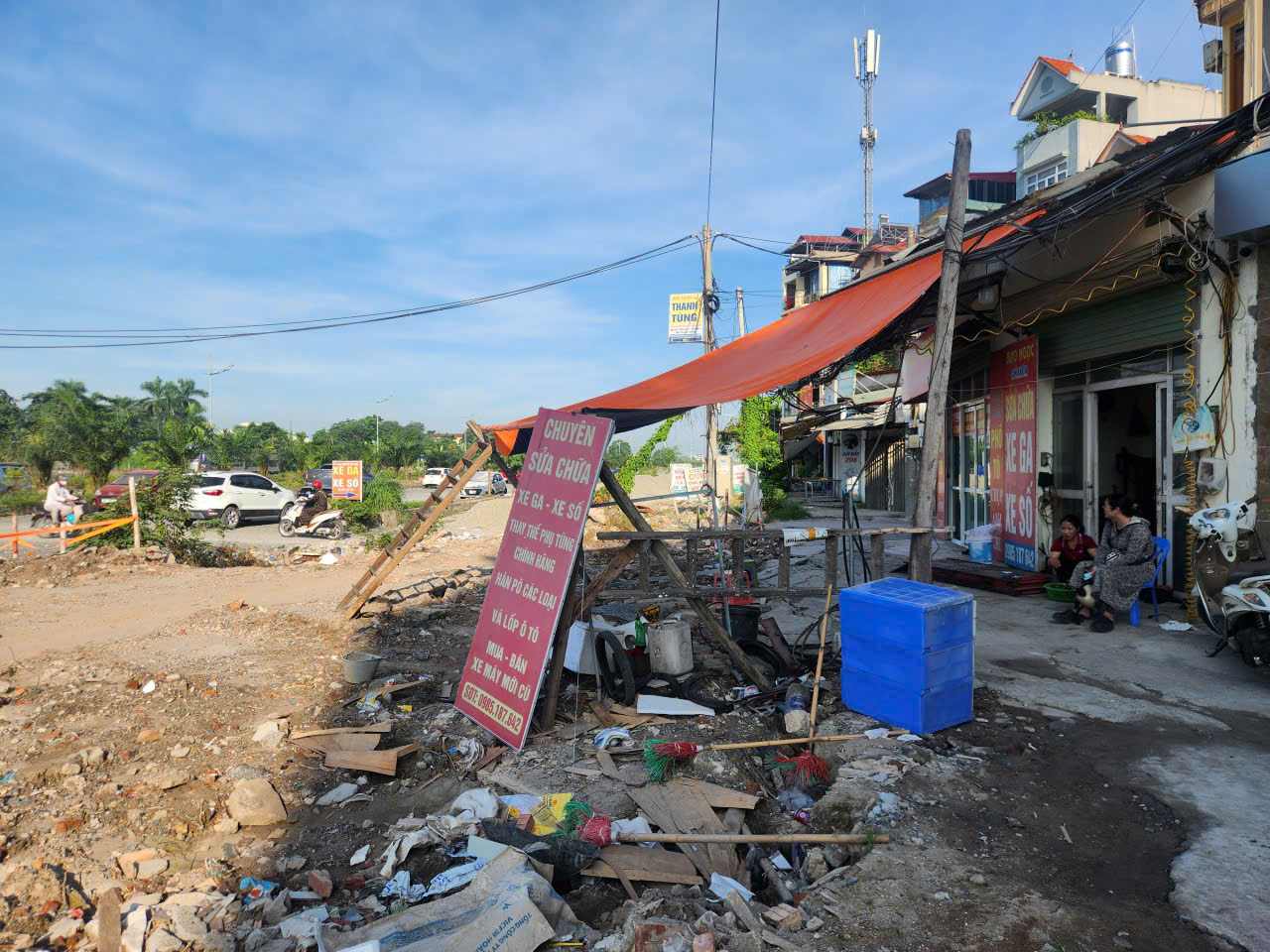 Cuộc sống của người dân bên dự án gặp khó khăn. Ảnh: Minh Hạnh