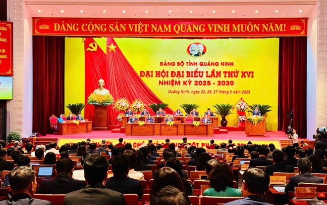 Khai mạc Đại hội Đại biểu Đảng bộ tỉnh Quảng Ninh lần thứ XVI
