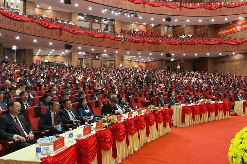 Đây là Đại hội có số lượng đại biểu về dự đông nhất từ trước đến nay với 500 đại biểu. Ảnh: Trung tâm Báo chí.