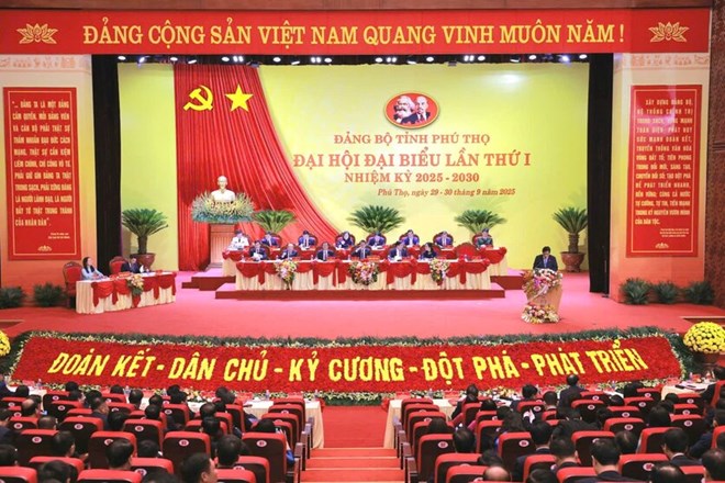 Đại hội Đảng bộ tỉnh Phú Thọ lần thứ I tiến hành phiên trù bị