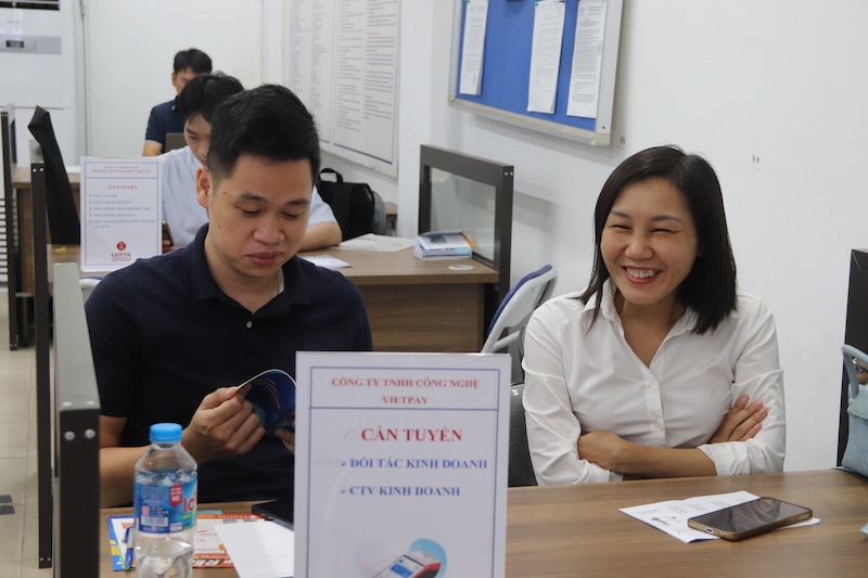 Ông Nguyễn Hoàng Huy Công – Giám đốc phát triển đối tác Công ty Công nghệ VietPay. Ảnh: Mỹ Linh