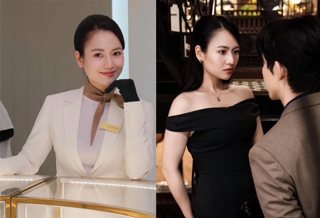 Việt Hoa trong phim với phong cách thanh lịch. Ảnh: VFC