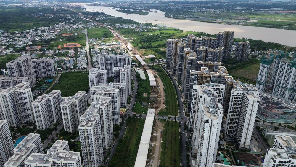 Vành đai 3 TPHCM sẽ thông xe đoạn trên cao dài 14,7 km vào tháng 4.2026. Ảnh: Anh Tú