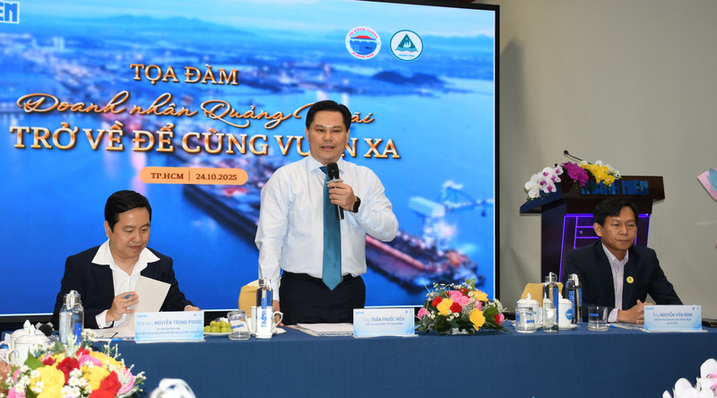 Ông Trần Phước Hiền, Phó Chủ tịch UBND tỉnh Quảng Ngãi. Ảnh: Minh Khuê.