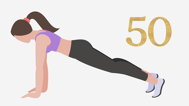 Lí do chống đẩy giúp đánh giá sức khỏe của người trên 50 tuổi