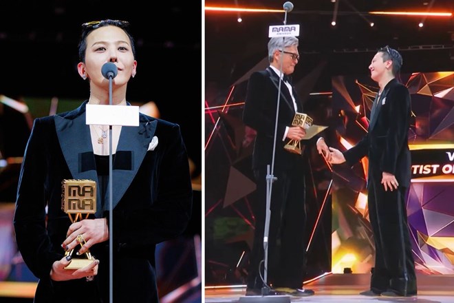 Châu Nhuận Phát trao giải cho G-Dragon tại MAMA sau 10 năm