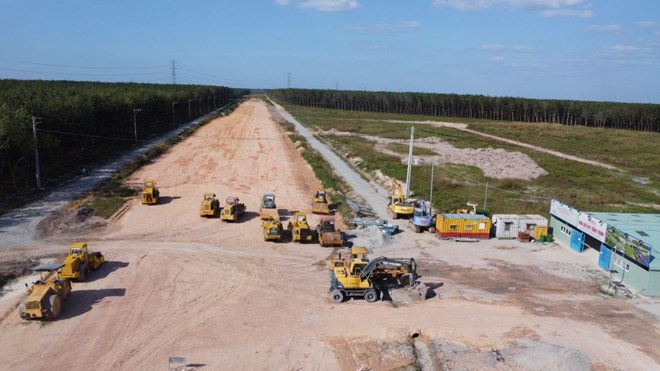 Tiến độ giải phóng mặt bằng và thi công 46km cao tốc ở TPHCM