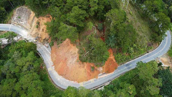 Đèo D’ran nối Đà Lạt với Khánh Hòa thông xe sau hơn 40 ngày tê liệt do sạt lở