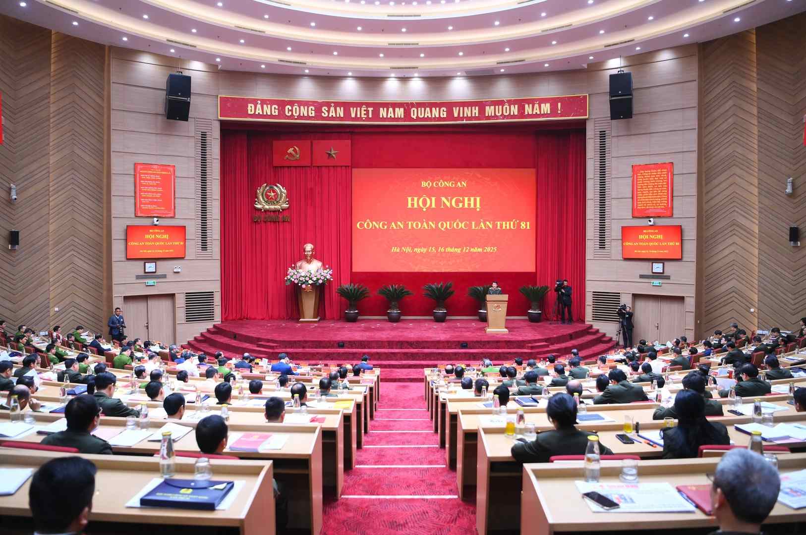 Toàn cảnh hội nghị. Ảnh: Bộ Công an