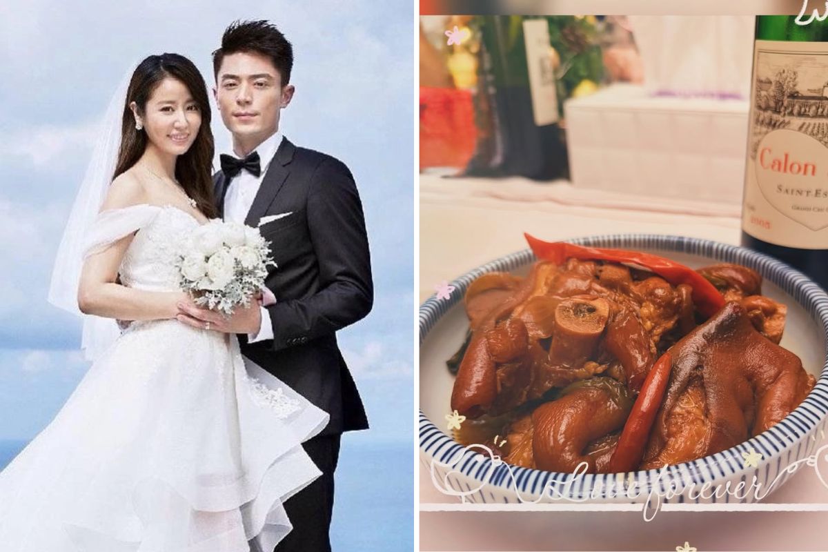 Lâm Tâm Như tự tay làm món ăn mừng sinh nhật Hoắc Kiến Hoa. Ảnh: Xinhua