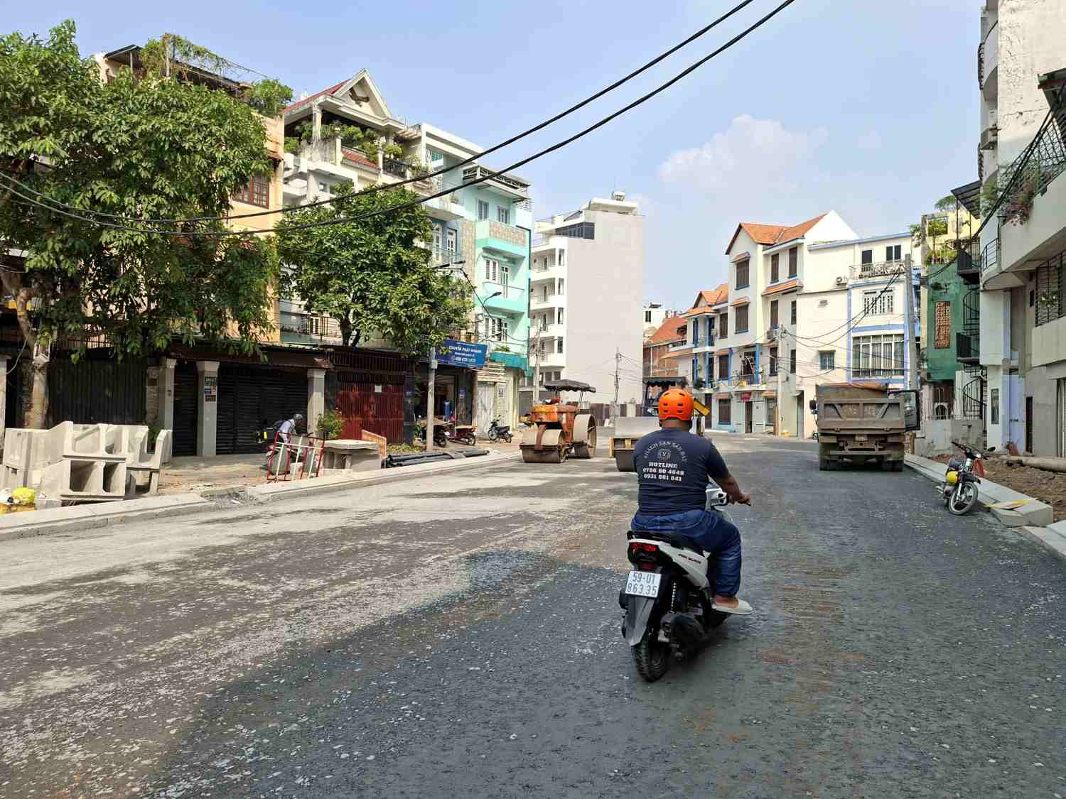 Tuyến đường trên kênh A41 sẽ thông xe trong quý I/2026.  Ảnh: Minh Quân