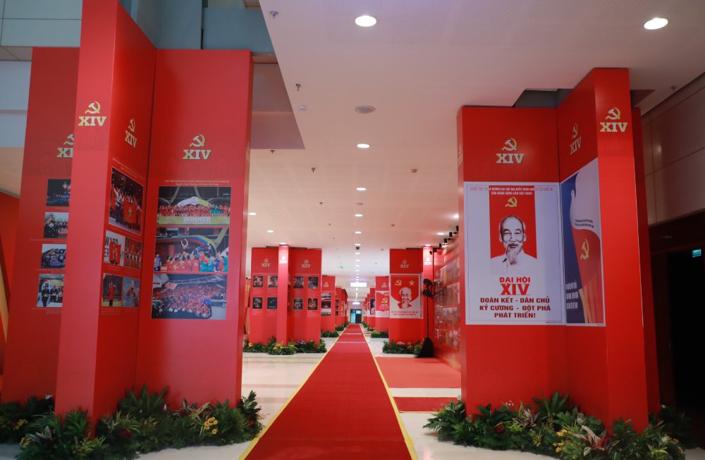 Đại hội XIV là sự kiện chính trị trọng đại, dấu mốc mở ra kỷ nguyên phát triển mới của đất nước. Ảnh: Trần Vương
