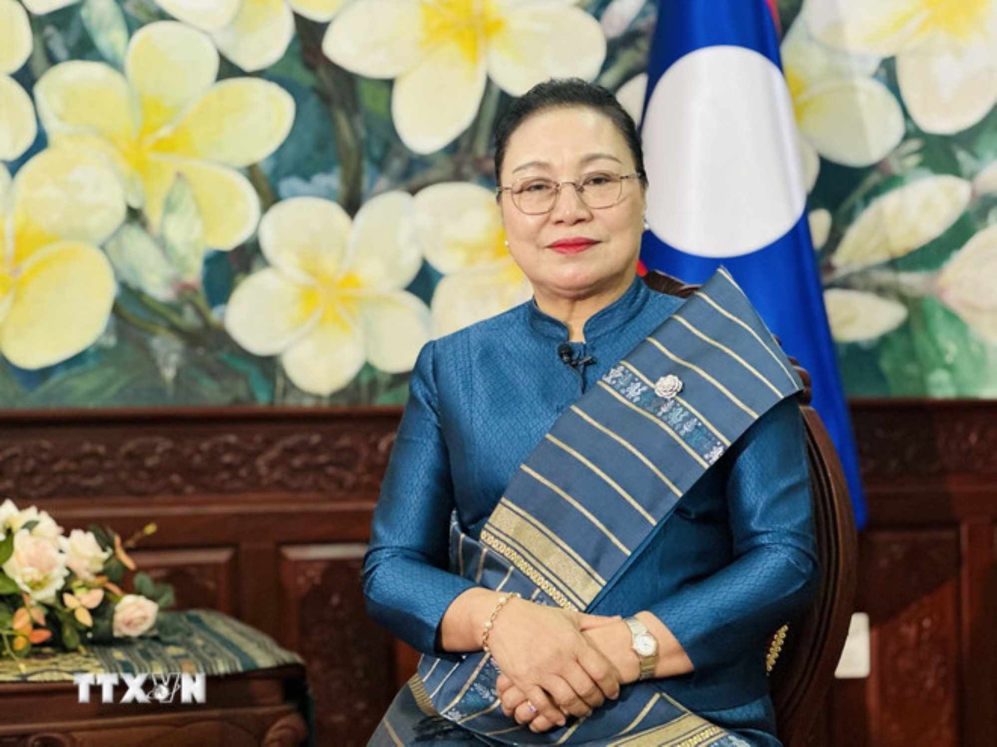 Đại sứ Lào tại Việt Nam Khamphao Ernthavanh. Ảnh: TTXVN