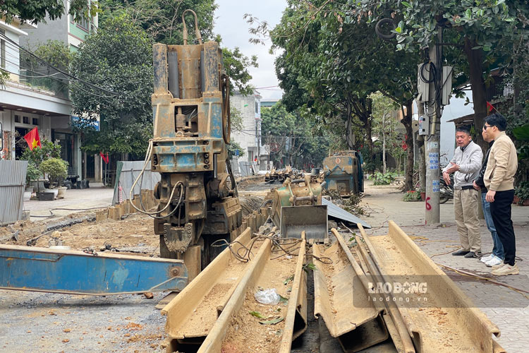 Công trình dự kiến hoàn thiện trước Tết Nguyên đán. Ảnh: Đinh Đại