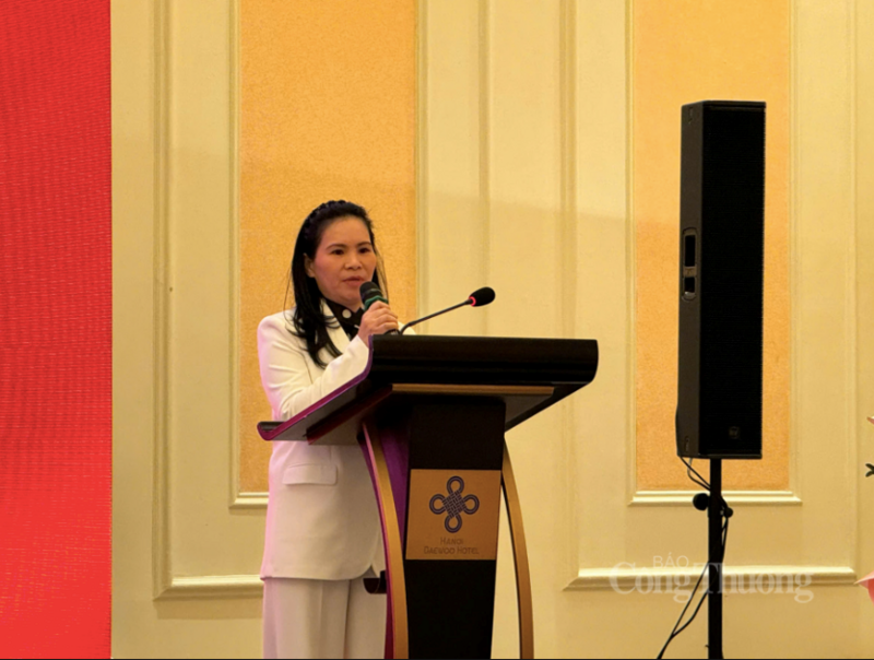 Bà Phan Thị Thanh Xuân - Tổng Thư ký kiêm Phó Chủ tịch Hiệp hội Da giày - Túi xách Việt Nam. Ảnh: Thanh Thảo