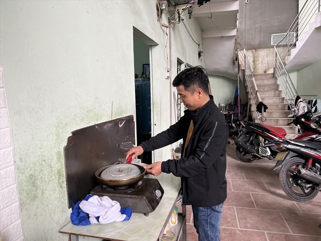 Anh Hậu - mong muốn năm mới công việc được duy trì ổn định. Ảnh: Minh Hương