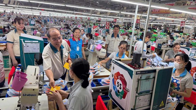 98% công nhân trở lại làm việc, công ty ở Đồng Nai chi gần 7 tỉ đồng lì xì