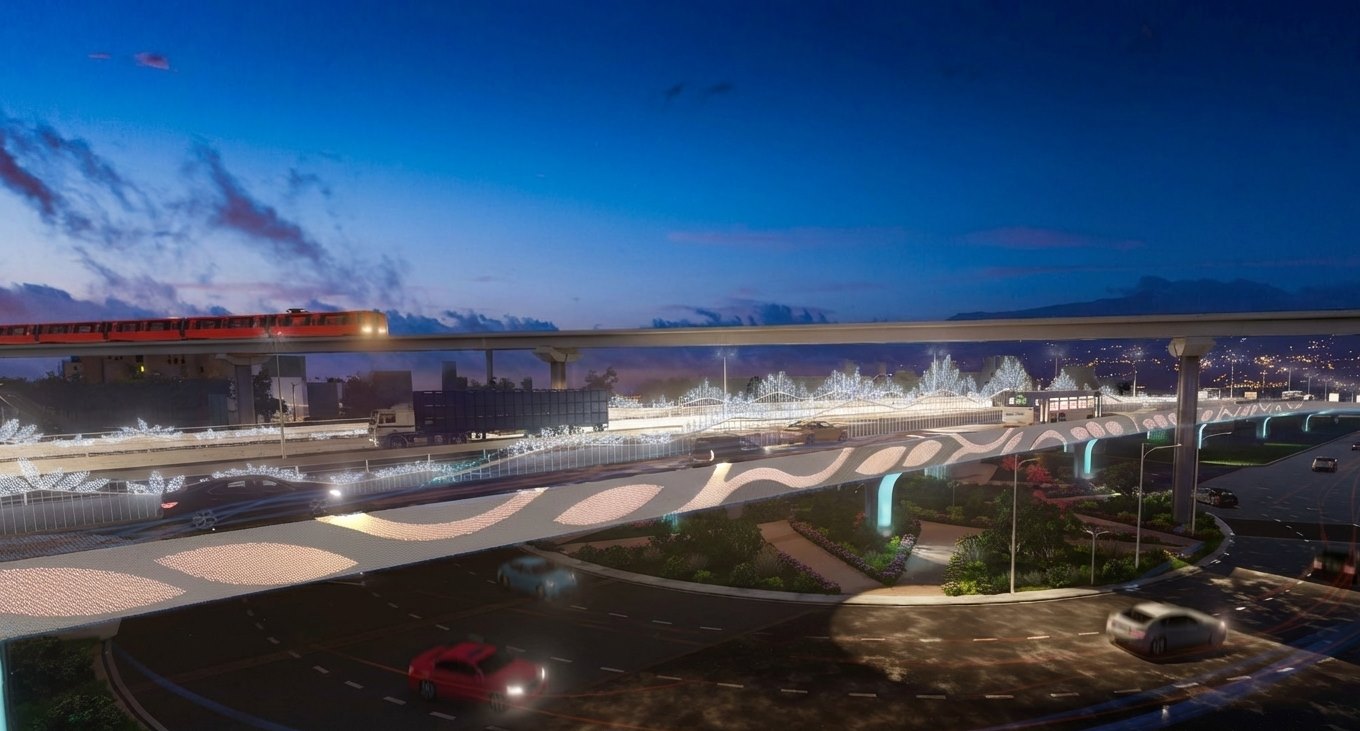 Phối cảnh nút giao Bình Thuận.