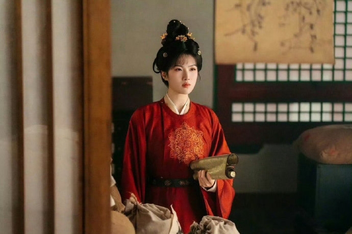 Tạo hình của Diêu An Na trong phim “Đường cung kỳ án“. Ảnh: Nhà sản xuất