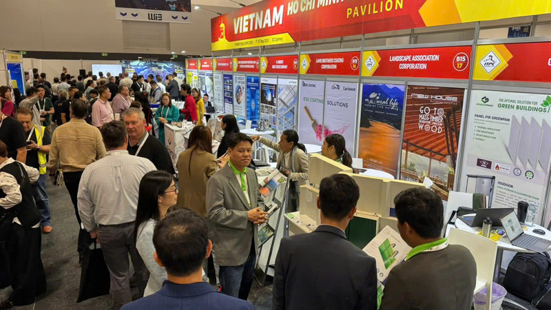 Gian hàng Việt Nam tại các kỳ triển lãm Sydney Build Expo trước đó.