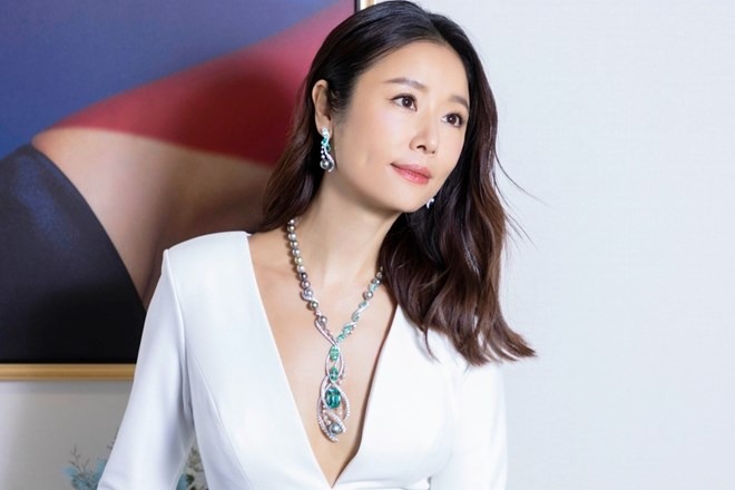 Lâm Tâm Như năm nay đã 50 tuổi, nhan sắc của cô luôn gây bàn tán phản ánh sự kỳ vọng quá lớn từ khán giả. Ảnh Weibo