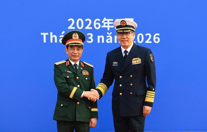 Đại tướng Phan Văn Giang sang Trung Quốc dự giao lưu quốc phòng