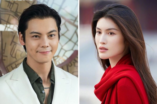 Trần Vỹ Đình và Hà Tuệ lần đầu xuất hiện cùng nhau sau khi có con