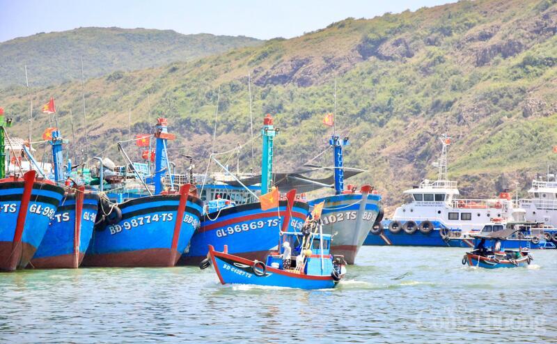 Gia Lai tăng cường kiểm soát, ngăn chặn khai thác bất hợp pháp (IUU), đồng thời nâng cao trách nhiệm của ngư dân trong bảo vệ nguồn lợi thủy sản. Ảnh: Hiền Mai