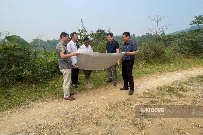 Việc giải phóng mặt bằng đã hoàn thiện 99%. Ảnh: Đinh Đại