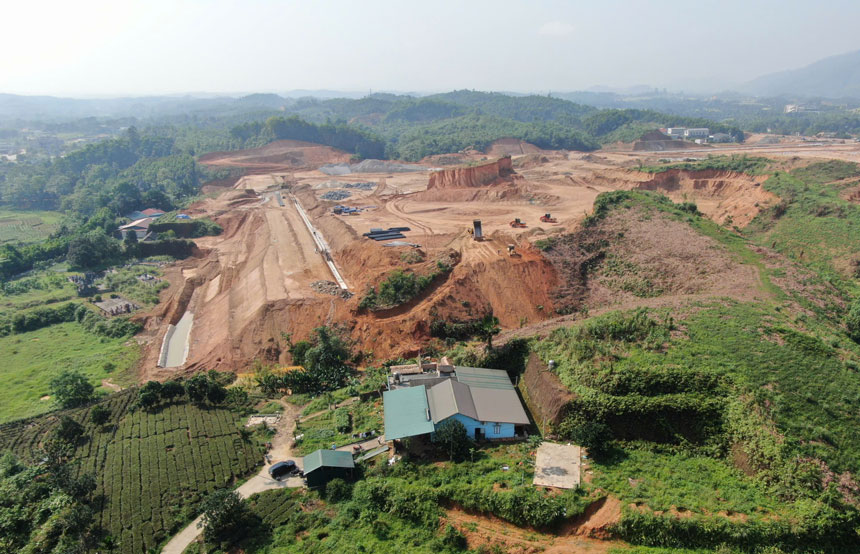 Trong phạm vi giai đoạn 1 của dự án, việc giải phóng mặt bằng sẽ ảnh hưởng tới 165 hộ dân. Đến nay, đã có 164 hộ được kiểm kê, lập phương án và đồng thuận.