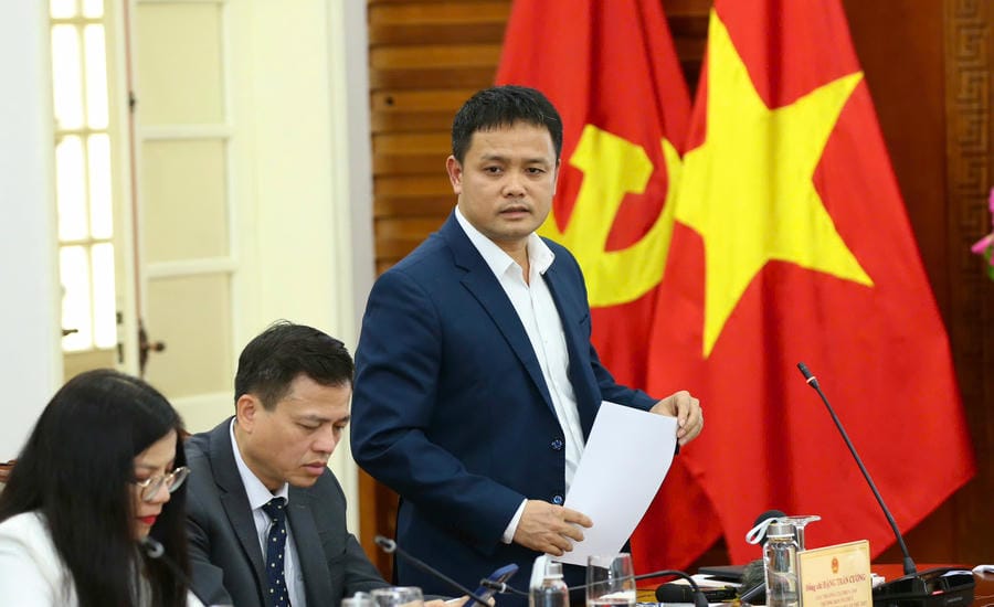 Cục trưởng Cục Điện ảnh Đặng Trần Cường. Ảnh: Cục Điện ảnh