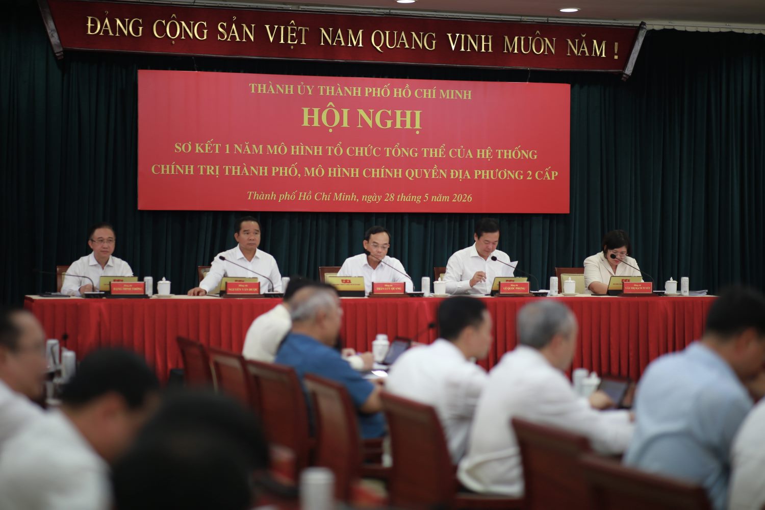Toàn cảnh hội nghị. Ảnh: Minh Quân