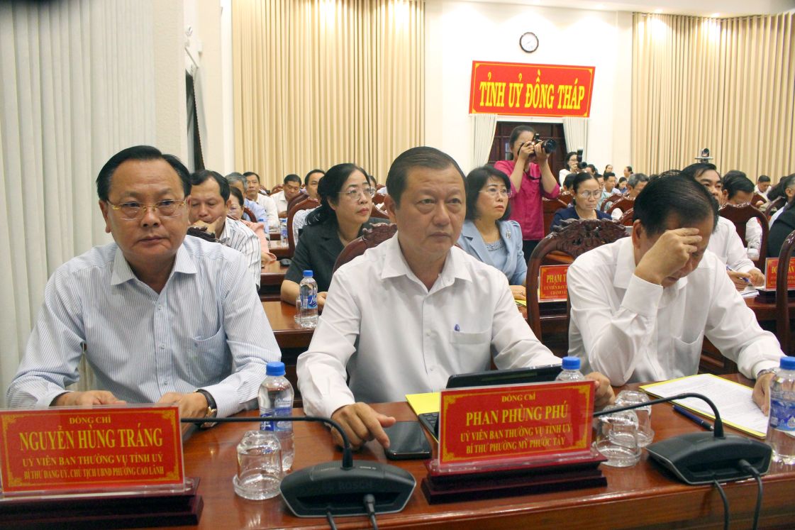 Đại biểu tham dự hội nghị. Ảnh: Thanh Mai