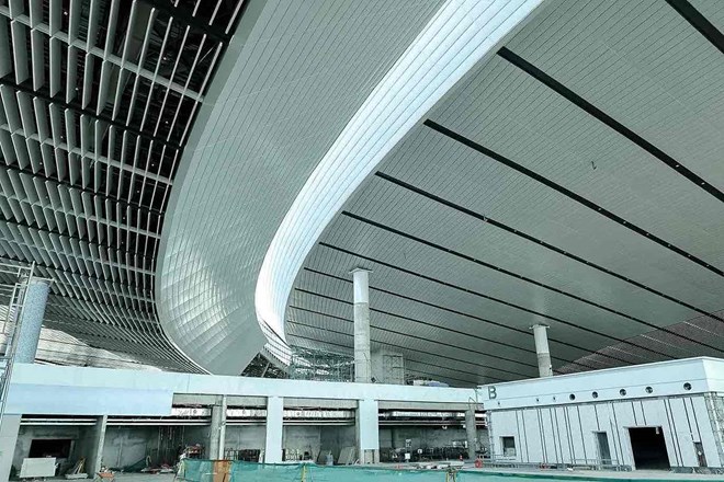 Nhà ga hành khách sân bay Long Thành khai thác kỹ thuật vào tháng 9