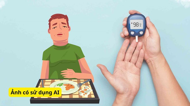 4 dấu hiệu đường huyết tăng cao sau bữa ăn
